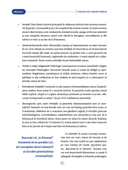 9 obiceiuri ale crestinilor sanatosi int3