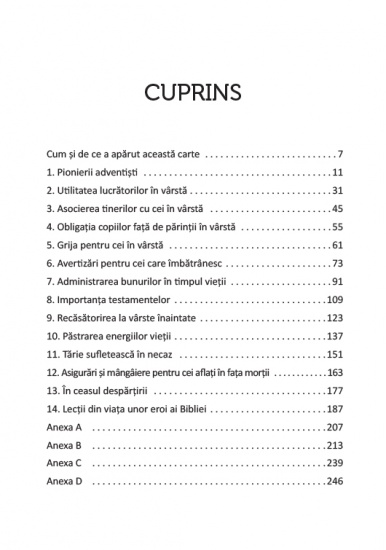 anii pensionarii cuprins