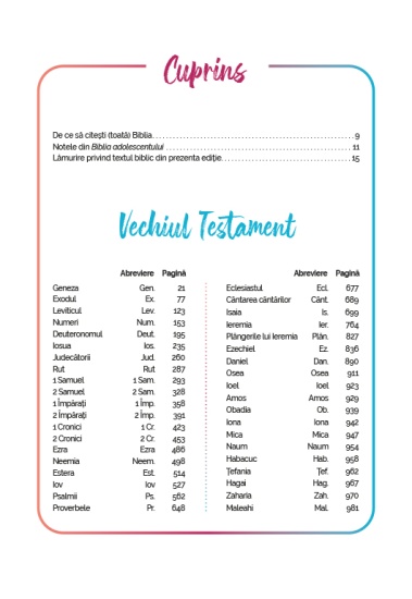 biblia adolescentului cuprins1 238522103