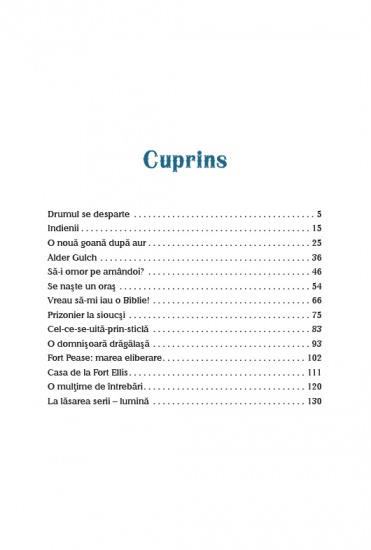 carutasul din montana cuprins