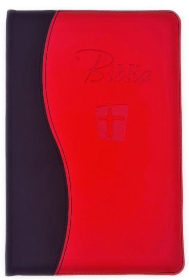 coperta ntr rosu negru