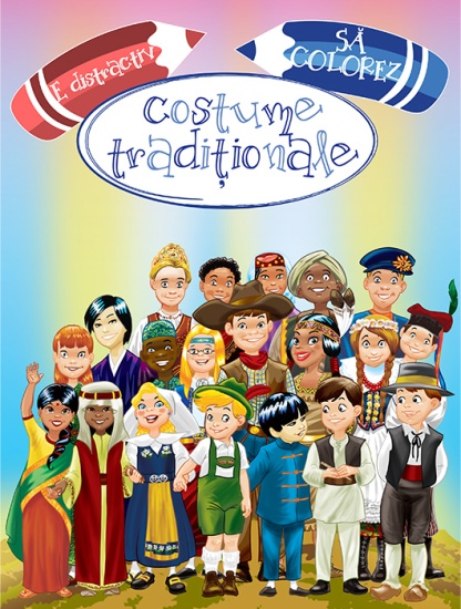 e distractiv sa colorez costume traditionale c1