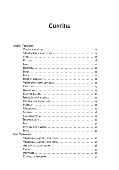 eroi si povestiri biblice in versuri cuprins1