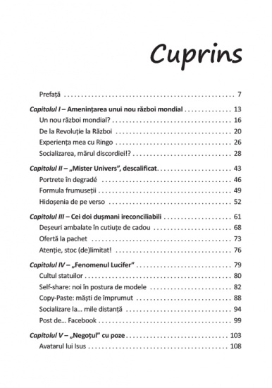fete din profil cuprins1