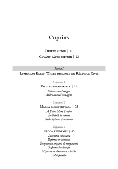 lumea lui ellen white cuprins1
