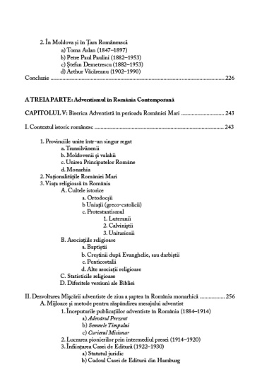 miscarea adventista de ziua a saptea din romania cuprins6