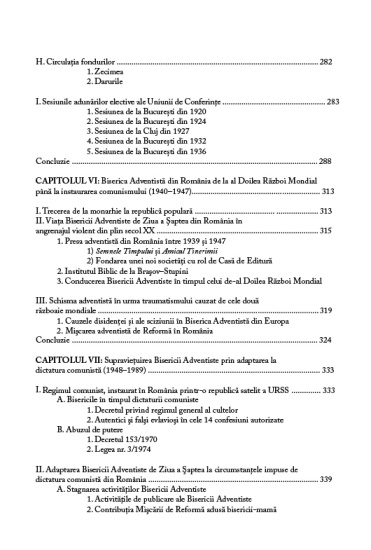 miscarea adventista de ziua a saptea din romania cuprins8