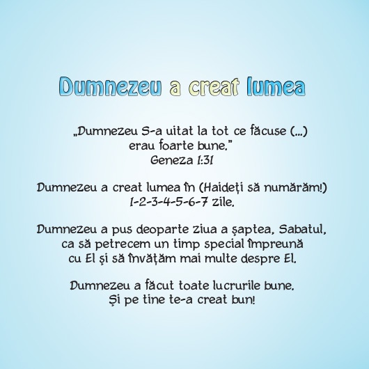 primele mele versete de memorat int1