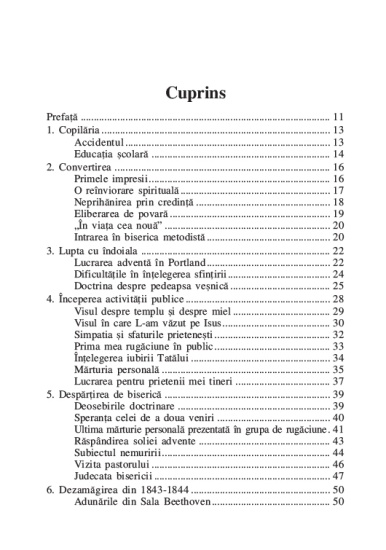 schite din viata mea cuprins1