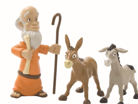set 3 figurine arca lui noe