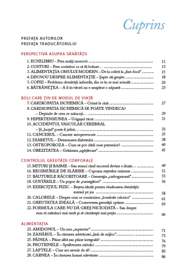 tablete de stil de viata cuprins1