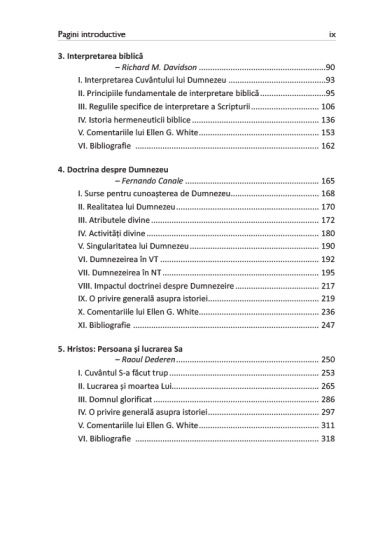 teologia baza biblica a credintei adventiste cuprins2